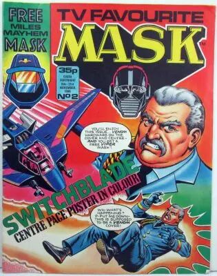 M.A.S.K. - UK Comics magazine N�02 - IPC Fleetway Publications 1986-1988
