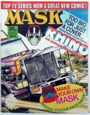 M.A.S.K. - UK Comics magazine N�03 - IPC Fleetway Publications 1986-1988