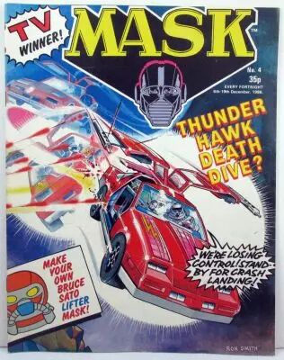 M.A.S.K. - UK Comics magazine N�04 - IPC Fleetway Publications 1986-1988