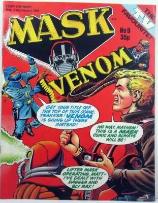 M.A.S.K. - UK Comics magazine N�09 - IPC Fleetway Publications 1986-1988