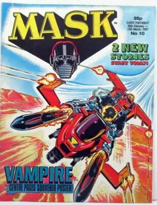 M.A.S.K. - UK Comics magazine N�10 - IPC Fleetway Publications 1986-1988