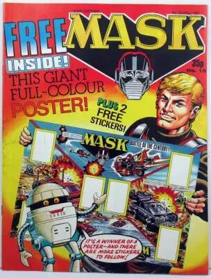 M.A.S.K. - UK Comics magazine N�15 - IPC Fleetway Publications 1986-1988