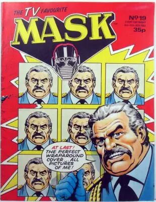 M.A.S.K. - UK Comics magazine N�19 - IPC Fleetway Publications 1986-1988