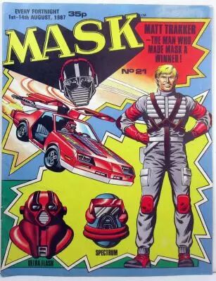 M.A.S.K. - UK Comics magazine N�21 - IPC Fleetway Publications 1986-1988