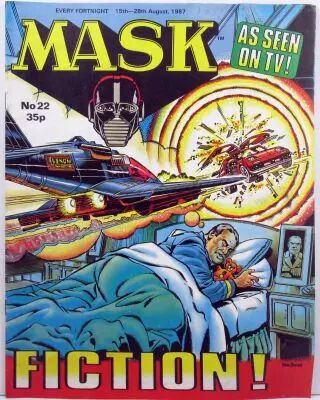 M.A.S.K. - UK Comics magazine N�22 - IPC Fleetway Publications 1986-1988