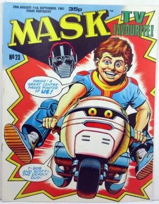 M.A.S.K. - UK Comics magazine N�23 - IPC Fleetway Publications 1986-1988