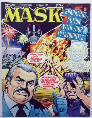 M.A.S.K. - UK Comics magazine N�29 - IPC Fleetway Publications 1986-1988