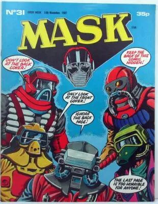 M.A.S.K. - UK Comics magazine N�31 - IPC Fleetway Publications 1986-1988
