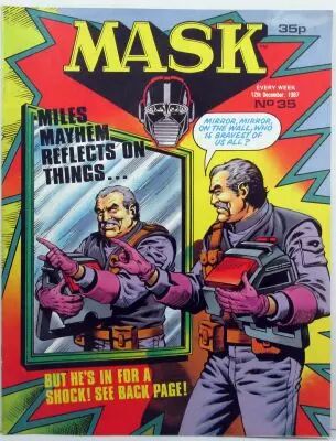 M.A.S.K. - UK Comics magazine N�35 - IPC Fleetway Publications 1986-1988
