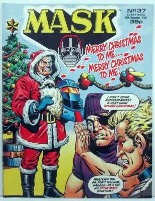 M.A.S.K. - UK Comics magazine N�37 - IPC Fleetway Publications 1986-1988