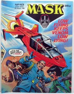 M.A.S.K. - UK Comics magazine N�43 - IPC Fleetway Publications 1986-1988