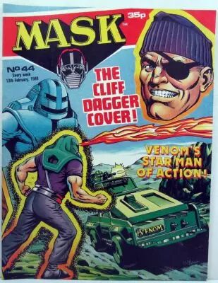 M.A.S.K. - UK Comics magazine N�44 - IPC Fleetway Publications 1986-1988