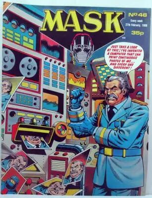 M.A.S.K. - UK Comics magazine N�46 - IPC Fleetway Publications 1986-1988