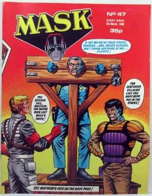 M.A.S.K. - UK Comics magazine N�47 - IPC Fleetway Publications 1986-1988