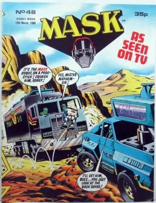 M.A.S.K. - UK Comics magazine N�48 - IPC Fleetway Publications 1986-1988