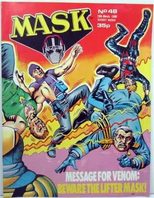 M.A.S.K. - UK Comics Magazine N�49 - IPC Fleetway Publications 1986-1988
