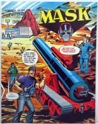 M.A.S.K. - UK Comics Magazine N�52 - IPC Fleetway Publications 1986-1988