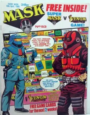 M.A.S.K. - UK Comics magazine N�53 - IPC Fleetway Publications 1986-1988