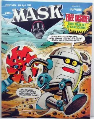 M.A.S.K. - UK Comics magazine N�55 - IPC Fleetway Publications 1986-1988
