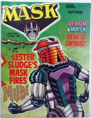 M.A.S.K. - UK Comics magazine N�58 - IPC Fleetway Publications 1986-1988