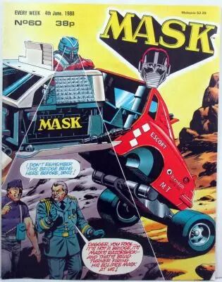M.A.S.K. - UK Comics magazine N�60 - IPC Fleetway Publications 1986-1988