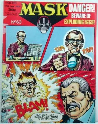 M.A.S.K. - UK Comics magazine N�63 - IPC Fleetway Publications 1986-1988