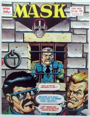 M.A.S.K. - UK Comics magazine N�64 - IPC Fleetway Publications 1986-1988