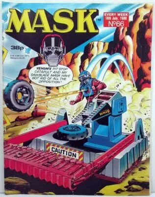M.A.S.K. - UK Comics magazine N�66 - IPC Fleetway Publications 1986-1988