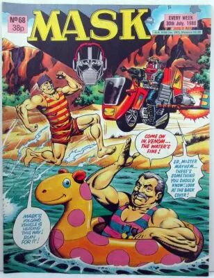 M.A.S.K. - UK Comics magazine N�68 - IPC Fleetway Publications 1986-1988