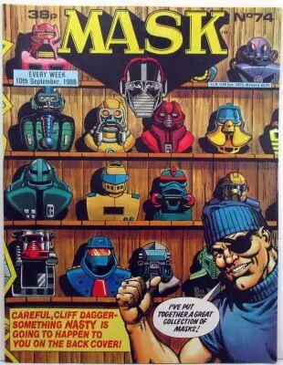 M.A.S.K. - UK Comics magazine N�74 - IPC Fleetway Publications 1986-1988