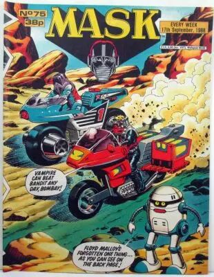 M.A.S.K. - UK Comics magazine N�75 - IPC Fleetway Publications 1986-1988