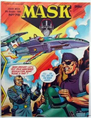 M.A.S.K. - UK Comics magazine N�78 - IPC Fleetway Publications 1986-1988
