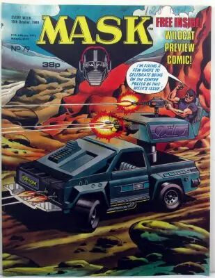 M.A.S.K. - UK Comics magazine N�79 - IPC Fleetway Publications 1986-1988
