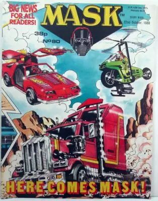M.A.S.K. - UK Comics magazine N�80 - IPC Fleetway Publications 1986-1988