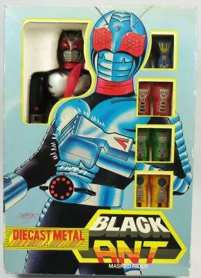 Masked Rider - Figurine M�tal Empire - Black Ant 