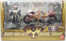 Masked Rider Super Imaginative Chogokin - Vol.40 Masked Rider Agito & Machine Tornador - Bandai