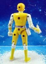 Maskman - Bandai - Yellow Maskman 4.5\  die-cast figure (loose)