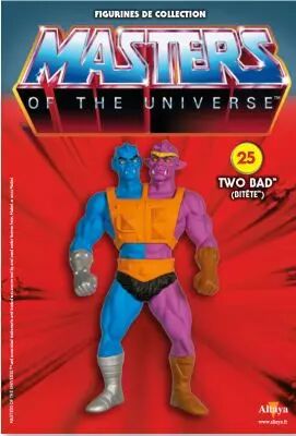 Masters of the Universe - Altaya - Figurine de collection N�25 - Two Bad / Bit�te