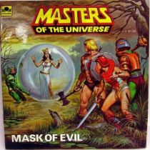 Masters of the Universe - Book - Golden - \\\'\\\'Mask of Evil\\\'\\\'