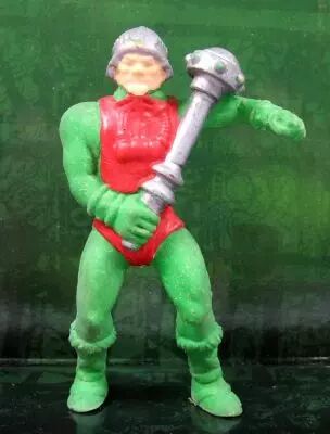Masters of the Universe - Figurine-gomme Man-At-Arms Le Ma�tre d\'Armes (loose)