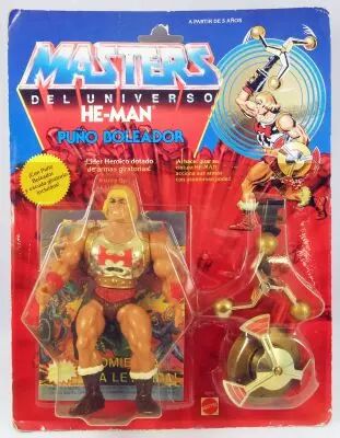 Masters of the Universe - Flying Fists He-Man Pu�o Boleador (Spain card)