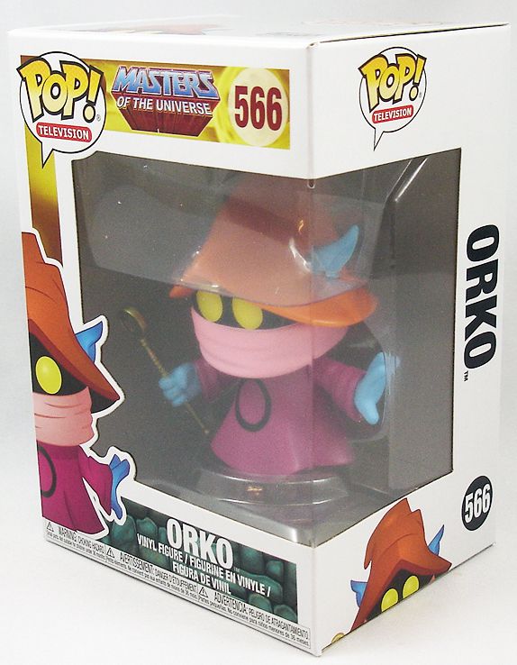 ORKO Masters Of the Universe MOTU POP Television #566 VINILE Funko Personaggio 