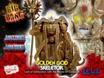 Masters of the Universe - Golden God Skeletor / Skeletor Tout Puissant (carte Europe) - Barbarossa Art