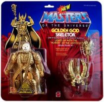 Masters of the Universe - Golden God Skeletor / Skeletor Tout Puissant (carte USA) - Barbarossa Art