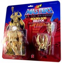 Masters of the Universe - Golden God Skeletor / Skeletor Tout Puissant (carte USA) - Barbarossa Art