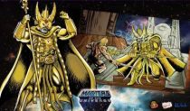 Masters of the Universe - Golden God Skeletor (USA card) - Barbarossa Art