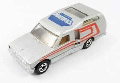 Masters of the Universe - Hot Wheels - Minitrek Camper 1980 gris m�tal - Exclusivit� Club des Maitres de l\'Univers