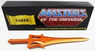 Masters of the Universe - Icon Heroes - Ep�e ouvre-lettre Faker Power Sword Letter Opener