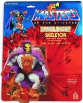 Masters of the Universe - Laser Light Skeletor / Skeletor Eclat Funeste (carte USA) - Barbarossa Art