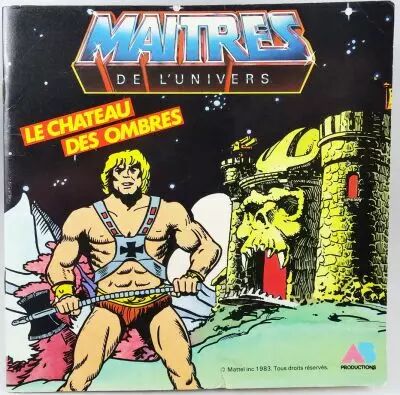 Masters of the Universe - Livre-disque 45T - AB Production - \ Le Ch�teau des Ombres\ 